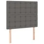 Headboards 2 units of gray synthetic leather 100x5x78/88 cm by vidaXL, Headboards and footboards - Ref: Foro24-3116420, Price...