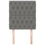 Cabeceros 2 unidades de tela gris oscuro 80x7x78/88 cm de vidaXL, Cabeceros y pies de cama - Ref: Foro24-3116643, Precio: 72,...