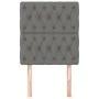 Kopfteile 2 Einheiten aus dunkelgrauem Stoff 80x7x78/88 cm von vidaXL, Kopf- und Fußteile - Ref: Foro24-3116643, Preis: 70,75...