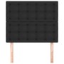 Cabeceros 2 unidades de cuero sintético negro 90x5x78/88 cm de vidaXL, Cabeceros y pies de cama - Ref: Foro24-3116410, Precio...