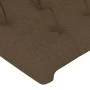 Headboards 4 units dark brown fabric 72x7x78/88 cm by vidaXL, Headboards and footboards - Ref: Foro24-3116669, Price: 118,56 ...