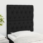 Cabeceros 2 unidades tela negro 80x7x78/88 cm de vidaXL, Cabeceros y pies de cama - Ref: Foro24-3116644, Precio: 71,31 €, Des...