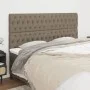 Headboards 4 units of taupe gray fabric 100x7x78/88 cm by vidaXL, Headboards and footboards - Ref: Foro24-3116694, Price: 166...