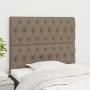 Kopfteile 2 Einheiten aus taupegrauem Stoff 90x7x78/88 cm von vidaXL, Kopf- und Fußteile - Ref: Foro24-3116654, Preis: 87,39 ...