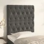 Kopfteile 2 Einheiten aus dunkelgrauem Samt 80x7x78/88 cm von vidaXL, Kopf- und Fußteile - Ref: Foro24-3116699, Preis: 80,17 ...