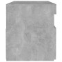 Mesitas de noche LED 2 uds contrachapada hormigón 60x35x40 cm de vidaXL, Mesitas de noche - Ref: Foro24-3082783, Precio: 71,0...