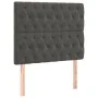 Kopfteile 2 Einheiten aus dunkelgrauem Samt 100x7x78/88 cm von vidaXL, Kopf- und Fußteile - Ref: Foro24-3116711, Preis: 71,95...
