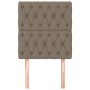 Cabeceros 2 unidades de tela gris taupe 80x7x78/88 cm de vidaXL, Cabeceros y pies de cama - Ref: Foro24-3116646, Precio: 82,7...