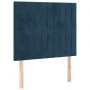 Kopfteile 2 Einheiten aus dunkelblauem Samt 100x5x78/88 cm von vidaXL, Kopf- und Fußteile - Ref: Foro24-3116616, Preis: 60,44...