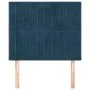 Kopfteile 2 Einheiten aus dunkelblauem Samt 100x5x78/88 cm von vidaXL, Kopf- und Fußteile - Ref: Foro24-3116616, Preis: 60,44...