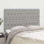 Cabeceros 4 unidades tela gris claro 72x7x78/88 cm de vidaXL, Cabeceros y pies de cama - Ref: Foro24-3116666, Precio: 110,35 ...