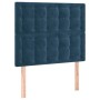 Cabeceros 2 unidades de terciopelo azul oscuro 80x5x78/88 cm de vidaXL, Cabeceros y pies de cama - Ref: Foro24-3116800, Preci...