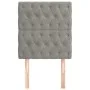 Headboards 2 units of light gray velvet 80x7x78/88 cm by vidaXL, Headboards and footboards - Ref: Foro24-3116698, Price: 70,9...