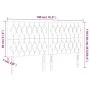 Kopfteile 4 Einheiten aus dunkelgrauem Stoff 90x7x78/88 cm von vidaXL, Kopf- und Fußteile - Ref: Foro24-3116683, Preis: 134,6...