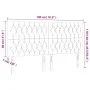 Cabeceros 4 unidades de terciopelo rosa 90x7x78/88 cm de vidaXL, Cabeceros y pies de cama - Ref: Foro24-3116733, Precio: 131,...