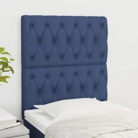 Kopfteile 2 Einheiten aus blauem Stoff 80x7x78/88 cm von vidaXL, Kopf- und Fußteile - Ref: Foro24-3116648, Preis: 71,27 €, Ra...