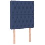 Cabeceros 2 unidades de tela azul 80x7x78/88 cm de vidaXL, Cabeceros y pies de cama - Ref: Foro24-3116648, Precio: 75,17 €, D...