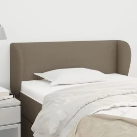 Cabecero de tela gris taupe 93x23x78/88 cm de vidaXL, Cabeceros y pies de cama - Ref: Foro24-3116850, Precio: 49,10 €, Descue...