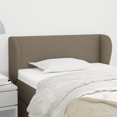 Taupe gray fabric headboard 93x23x78/88 cm by vidaXL, Headboards and footboards - Ref: Foro24-3116850, Price: 49,10 €, Discou...