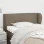 Taupe gray fabric headboard 93x23x78/88 cm by vidaXL, Headboards and footboards - Ref: Foro24-3116850, Price: 49,10 €, Discou...