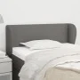 Dark gray fabric headboard 93x23x78/88 cm by vidaXL, Headboards and footboards - Ref: Foro24-3116847, Price: 54,76 €, Discoun...