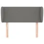 Cabecero de tela gris oscuro 93x23x78/88 cm de vidaXL, Cabeceros y pies de cama - Ref: Foro24-3116847, Precio: 54,76 €, Descu...