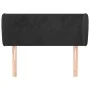 Cabecero de terciopelo negro 93x23x78/88 cm de vidaXL, Cabeceros y pies de cama - Ref: Foro24-3116902, Precio: 51,21 €, Descu...