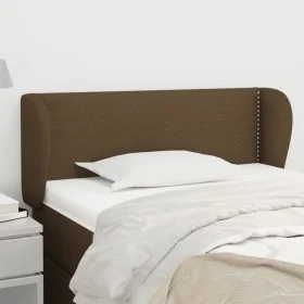 Dark gray fabric headboard 103x23x78/88 cm by vidaXL, Headboards and footboards - Ref: Foro24-3116997, Price: 44,98 €, Discou...
