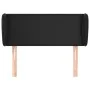 Cabecero de cuero sintético negro 93x23x78/88 cm de vidaXL, Cabeceros y pies de cama - Ref: Foro24-3116942, Precio: 43,78 €, ...