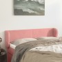 Cabecero de terciopelo rosa 147x23x78/88 cm de vidaXL, Cabeceros y pies de cama - Ref: Foro24-3116917, Precio: 71,86 €, Descu...