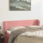 Pink velvet headboard 147x23x78/88 cm by vidaXL, Headboards and footboards - Ref: Foro24-3116917, Price: 71,01 €, Discount: %