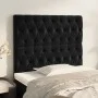 Kopfteile 2 Einheiten aus schwarzem Samt 100x7x78/88 cm von vidaXL, Kopf- und Fußteile - Ref: Foro24-3116712, Preis: 77,37 €,...
