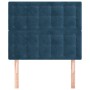 Cabeceros 2 unidades de terciopelo azul oscuro 90x5x78/88 cm de vidaXL, Cabeceros y pies de cama - Ref: Foro24-3116806, Preci...