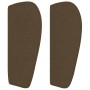 Cabecero de tela marrón oscuro 83x23x78/88 cm de vidaXL, Cabeceros y pies de cama - Ref: Foro24-3116981, Precio: 43,66 €, Des...