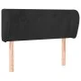 Cabecero de terciopelo negro 83x23x78/88 cm de vidaXL, Cabeceros y pies de cama - Ref: Foro24-3116896, Precio: 46,14 €, Descu...