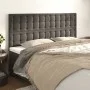 Headboards 4 units of dark gray velvet 80x5x78/88 cm by vidaXL, Headboards and footboards - Ref: Foro24-3116821, Price: 125,6...