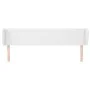 White synthetic leather headboard 163x23x78/88 cm by vidaXL, Headboards and footboards - Ref: Foro24-3116961, Price: 76,05 €,...