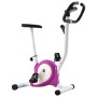 Bicicleta estática con resistencia de cinta morada de vidaXL, Bicicletas estáticas - Ref: Foro24-92011, Precio: 131,13 €, Des...