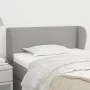 Kopfteil aus hellgrauem Stoff, 93 x 23 x 78/88 cm von vidaXL, Kopf- und Fußteile - Ref: Foro24-3116986, Preis: 51,97 €, Rabat...