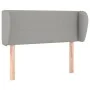 Kopfteil aus hellgrauem Stoff, 93 x 23 x 78/88 cm von vidaXL, Kopf- und Fußteile - Ref: Foro24-3116986, Preis: 51,97 €, Rabat...