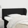 Cabecero de tela negro 103x23x78/88 cm de vidaXL, Cabeceros y pies de cama - Ref: Foro24-3116856, Precio: 51,51 €, Descuento: %