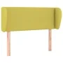 Cabecero de tela verde 103x23x78/88 cm de vidaXL, Cabeceros y pies de cama - Ref: Foro24-3117001, Precio: 42,42 €, Descuento: %