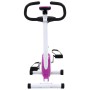 Bicicleta estática con resistencia de cinta morada de vidaXL, Bicicletas estáticas - Ref: Foro24-92011, Precio: 131,13 €, Des...