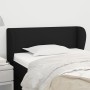 Cabecero de tela negro 93x23x78/88 cm de vidaXL, Cabeceros y pies de cama - Ref: Foro24-3116848, Precio: 52,77 €, Descuento: %