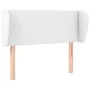 Kopfteil aus weißem Kunstleder, 93 x 23 x 78/88 cm von vidaXL, Kopf- und Fußteile - Ref: Foro24-3116943, Preis: 58,24 €, Raba...