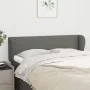 Cabecero de tela gris oscuro 147x23x78/88 cm de vidaXL, Cabeceros y pies de cama - Ref: Foro24-3116863, Precio: 87,73 €, Desc...