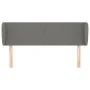 Cabecero de tela gris oscuro 147x23x78/88 cm de vidaXL, Cabeceros y pies de cama - Ref: Foro24-3116863, Precio: 87,73 €, Desc...