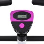 Bicicleta estática con resistencia de cinta morada de vidaXL, Bicicletas estáticas - Ref: Foro24-92011, Precio: 131,13 €, Des...