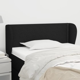 Cabecero de tela negro 93x23x78/88 cm de vidaXL, Cabeceros y pies de cama - Ref: Foro24-3116988, Precio: 47,72 €, Descuento: %