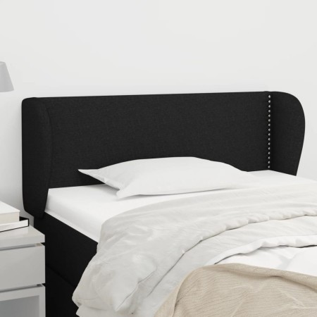Cabecero de tela negro 93x23x78/88 cm de vidaXL, Cabeceros y pies de cama - Ref: Foro24-3116988, Precio: 47,72 €, Descuento: %